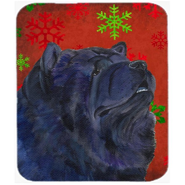 Chow Chow Snowflakes Holiday Christmas Mouse Pad; Hot Pad Or Trivet, Skilledpower, Mfr#: SK234983